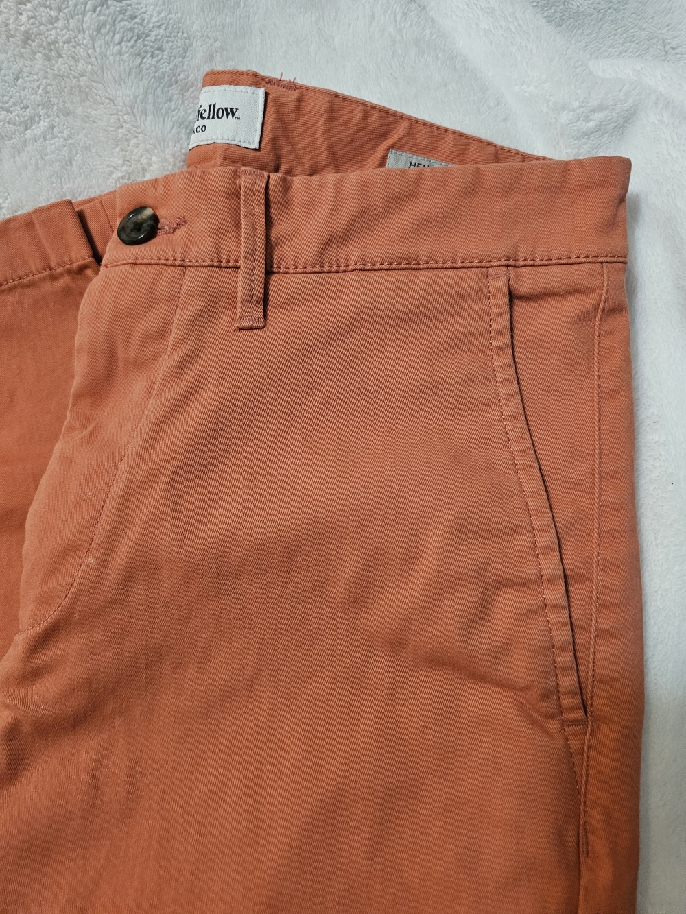 Goodfellow & Co Rust Orange Chino Pants